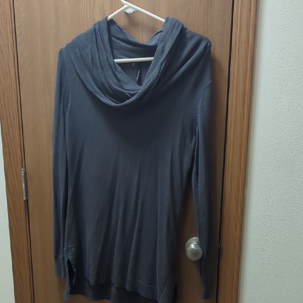 Maurices Gray Cowl Neck Sweater